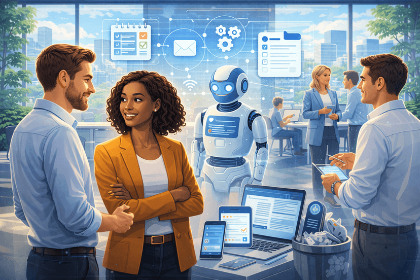 Screenless Productivity: How More Tech Can Make Offices More Human